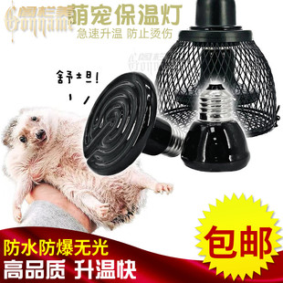 陶瓷红外加热灯泡鹦鹉爬虫龙猫宠物龟箱芦丁鸡保温灯蜜袋鼯取暖灯