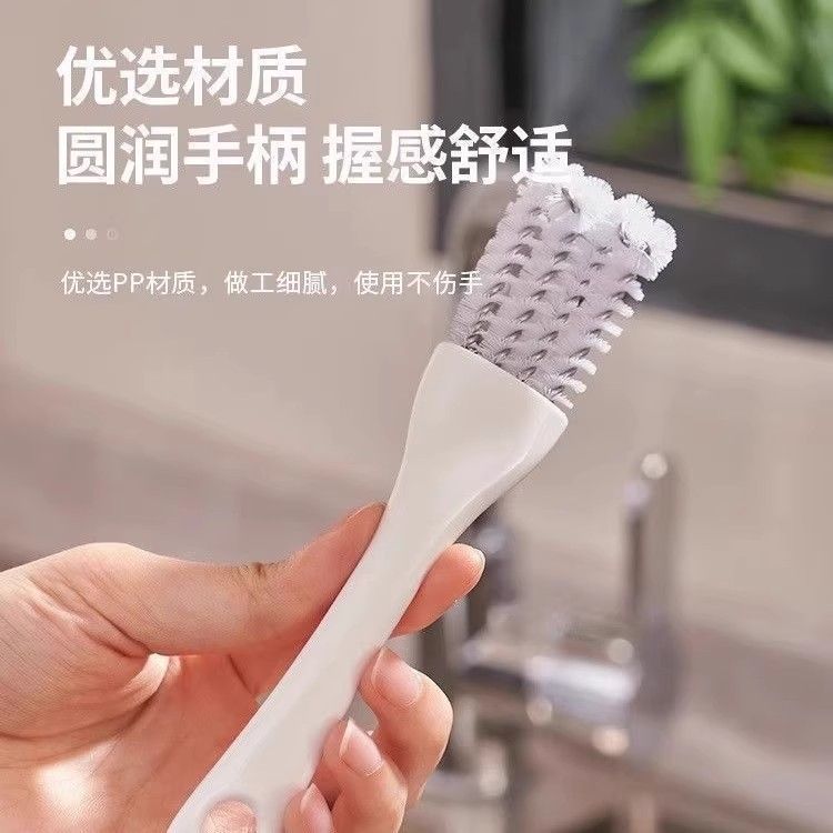 油烟机刷子专用工具钢丝刷带柄