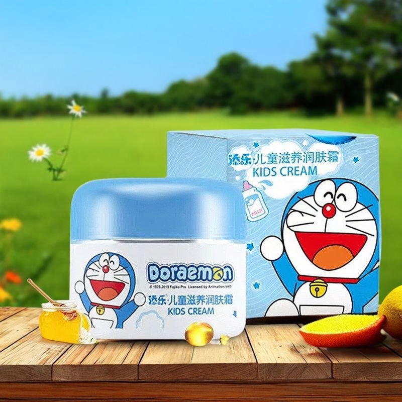 【88VIP优惠】哆啦A梦儿童面霜40g秋冬保湿润肤乳液宝宝霜护肤