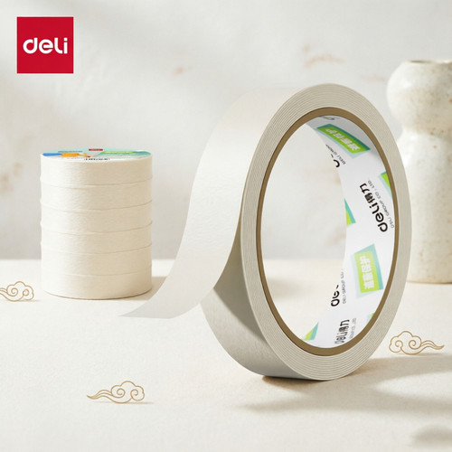 美纹纸胶带Deli/得力粘性强