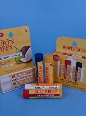 Burt'sBees小蜜蜂润唇膏保湿滋润