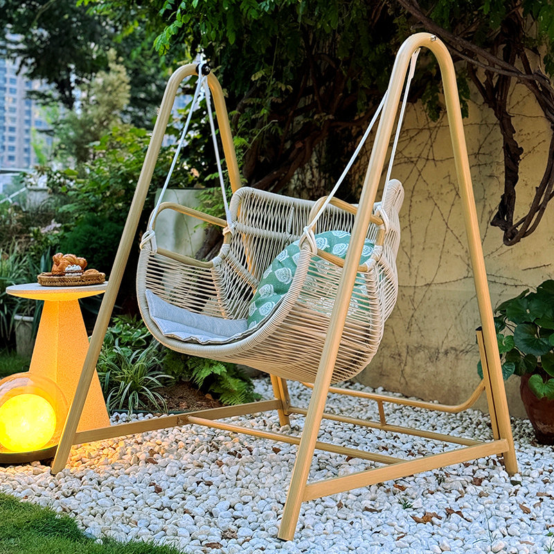 阳台秋千吊椅室内网红懒人吊篮椅摇椅室外花园网红吊床小院荡秋千