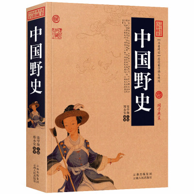 中国野史 现代文白话版无障碍阅读中国古典名著全集百部藏书国学典藏文化精粹图文版历史故事趣闻民间传闻无障碍阅读正版包邮