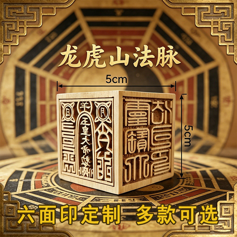 道家法印桃木印章定制道经师宝佛家佛法僧宝堂口姓名印章个性定制