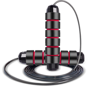 负重钢丝跳绳重力成人减肥燃脂男士有绳中考专用小学生跳神健身绳