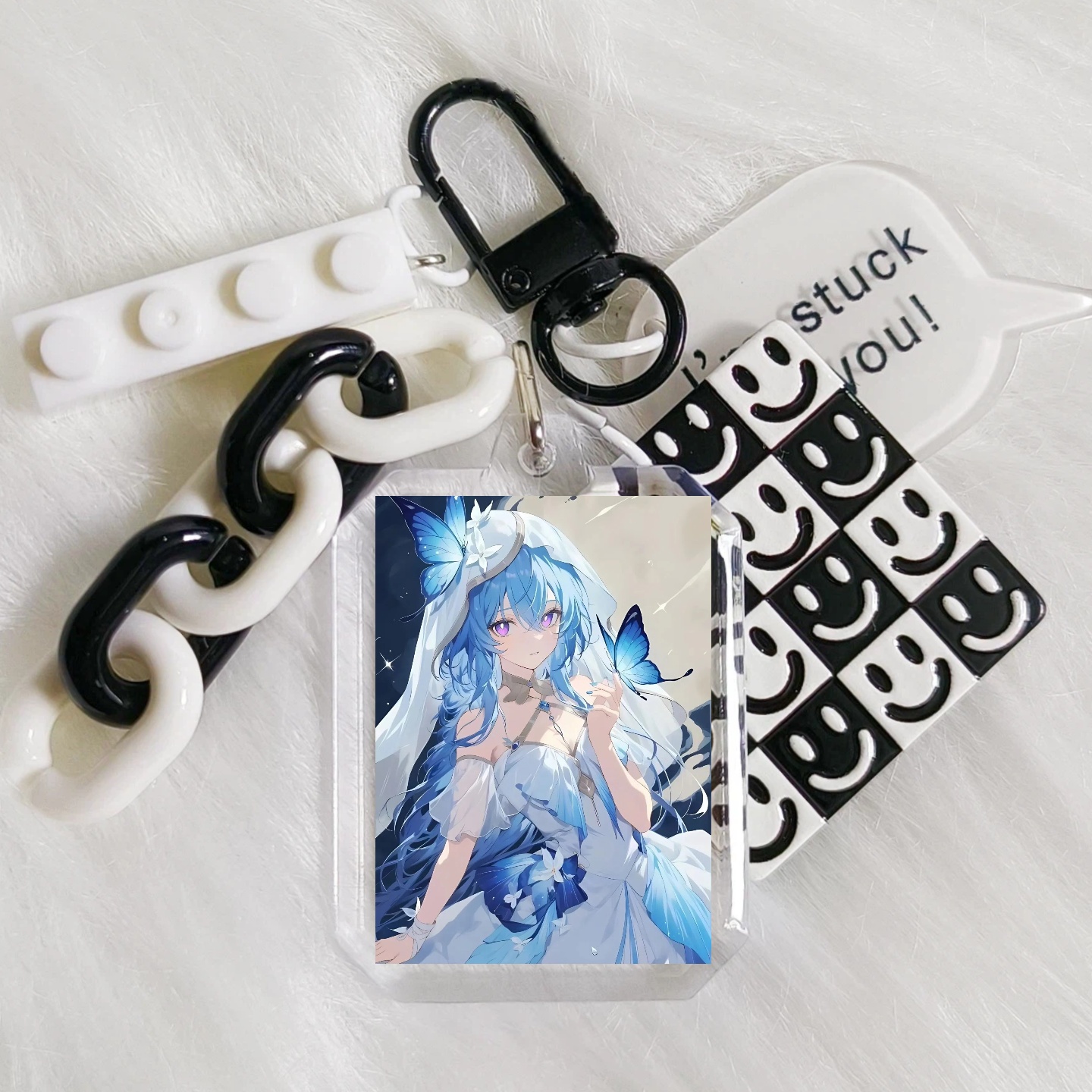 鸣潮钥匙扣守岸人桃祈凌阳灯灯安可椿图片制作公仔小挂件礼物