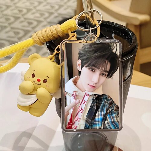 张真源周边钥匙扣挂件照片双面包包小挂件粉丝应援朋友闺蜜礼物