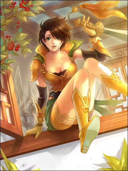 三国杀游戏cos服孙尚香cosplay服饰孙尚香全皮肤来图定制cos服饰