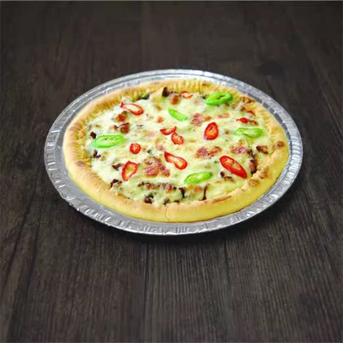 焗饭10寸型号烘焙菜碟圆形铝箔