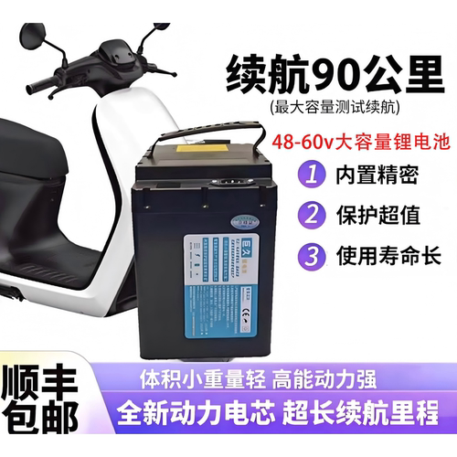 电动车锂电池台铃爱玛雅迪通用