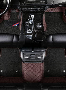 汽车脚垫专车专用定制单层皮双层丝圈全包围特斯拉星愿速腾凯美瑞