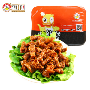 溫州特產(chǎn) 冰袋保鮮盒發(fā)貨 麻辣味保鮮裝 初旭鴨嘴唇饞嘴唇150g