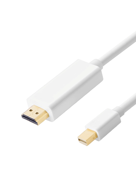 mini dp转hdmi高清雷电mac转接线 苹果电脑MakeBook Air与电视显示器连接线微软Surface pro接投影仪音视频线