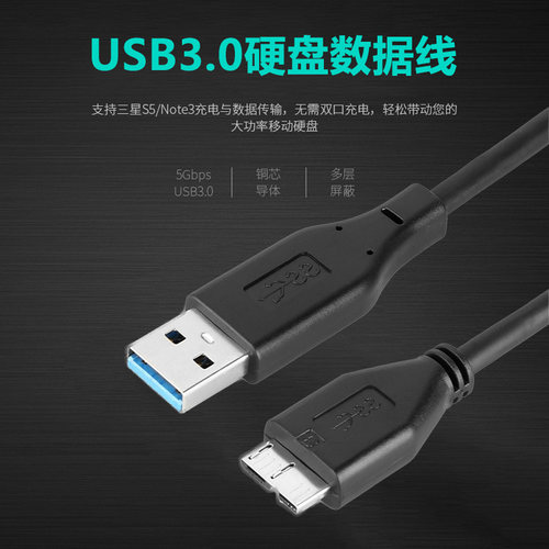 支持USB3.0移动硬盘