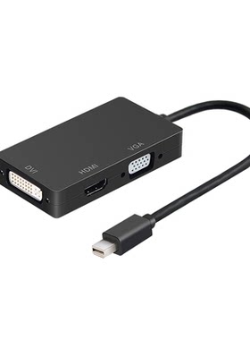 thunderbolt雷电2转vga投影仪MacBook苹果Air投影仪显示器转换器