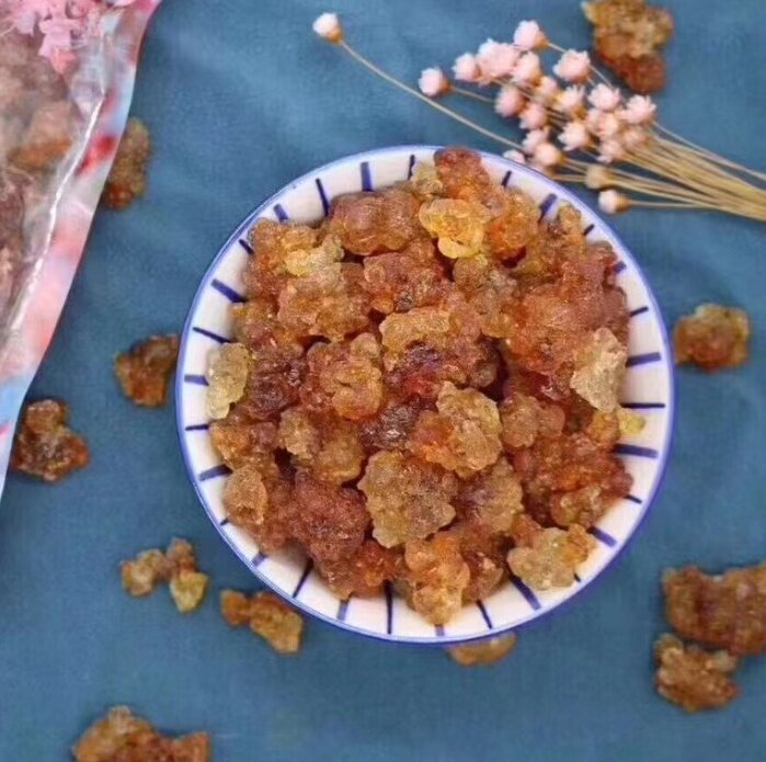 正品云南桃胶500g一斤特产天然桃花泪野生桃胶皂角米雪燕桃树油