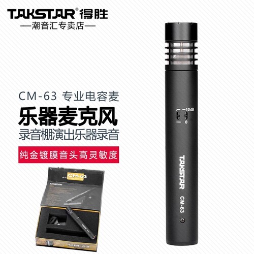 得胜电容话筒乐器麦克风