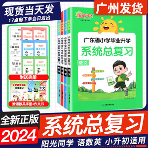 2024广东省毕业升学系统总复习