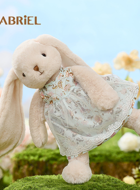 伽百利Gabriel伊丽莎白兔子毛绒公仔玩偶可爱兔娃娃女友节日礼物
