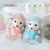 伽百利Gabriel可爱迷你小刺猬毛绒玩具动物玩偶公仔节日礼物