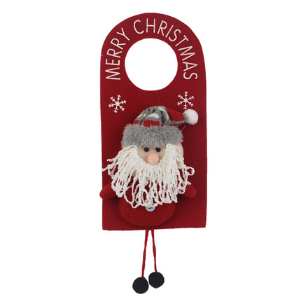 敏可 酒店门挂门牌 圣诞节门锁装饰品 玻璃橱窗摆设 主题旅馆装饰