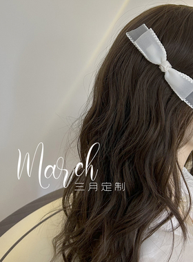 ins甜美可爱蝴蝶结发夹