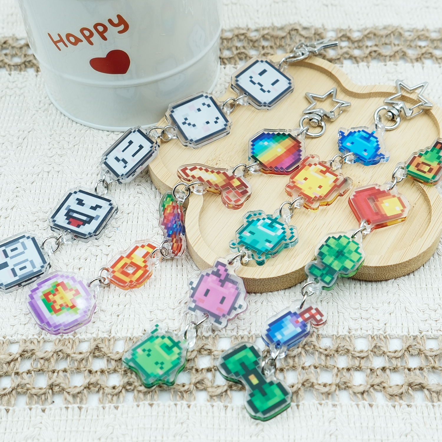 星露谷祝尼魔钥匙扣包包挂件礼品