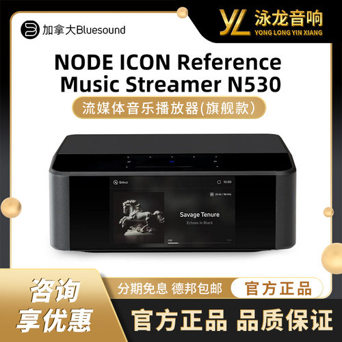 Bluesound 蓝嗓子 NODE ICON N530 流媒体音乐播放器(旗舰款）
