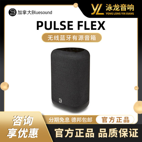 Bluesound 蓝嗓子 PULSE FLEX P130 无线蓝牙有源音箱 Hifi音箱