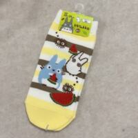 Japanese single export tail single Miyazaki series Totoro Kiki Cat Girl cute cartoon short socks cotton socks thumbnail 2