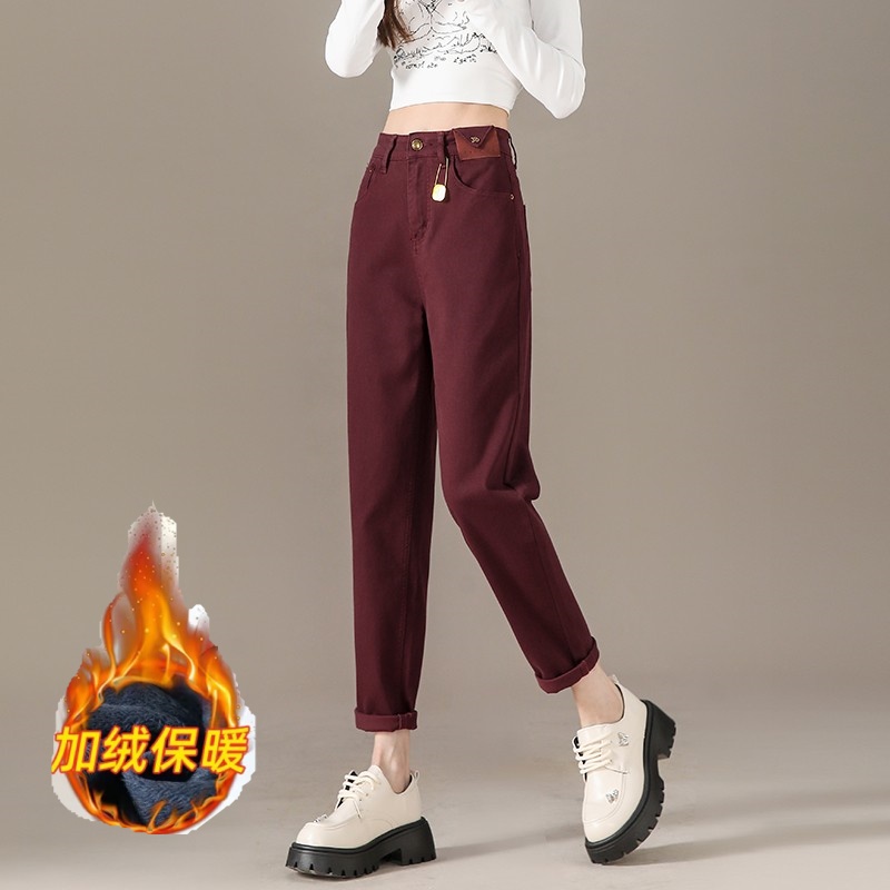 哈伦牛仔裤长裤常规棉弹春秋