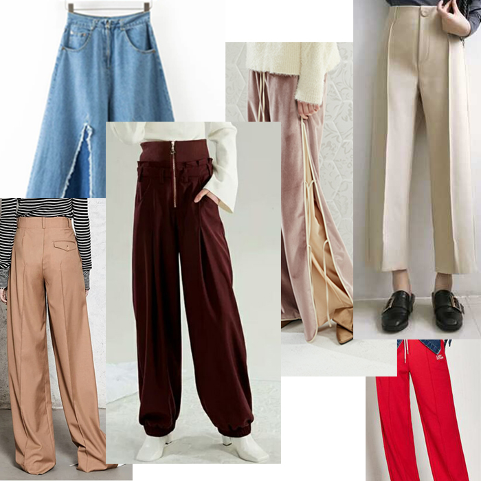 [生地一帜] 裤装版型定制纸样 阔腿裤灯笼裤裙裤短裤打版剪裁图