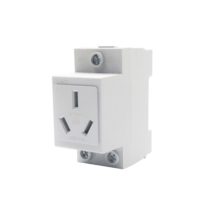 正泰导轨式16a模数化插座