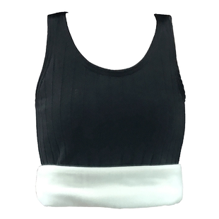 冬季保暖背心内衣女加厚加绒防寒打底衫塑身紧身学生无袖短棉吊带