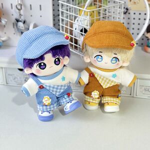 策策虎20厘米棉花娃娃20cm娃衣调皮仔套装一番赏无属性玩偶服