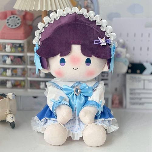 恋与深空黎深沈星回祁煜属性40cm坐姿棉花娃娃小奶糕樱花酥换装服