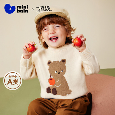 迷你巴拉巴拉冬季男女童毛衣裤子