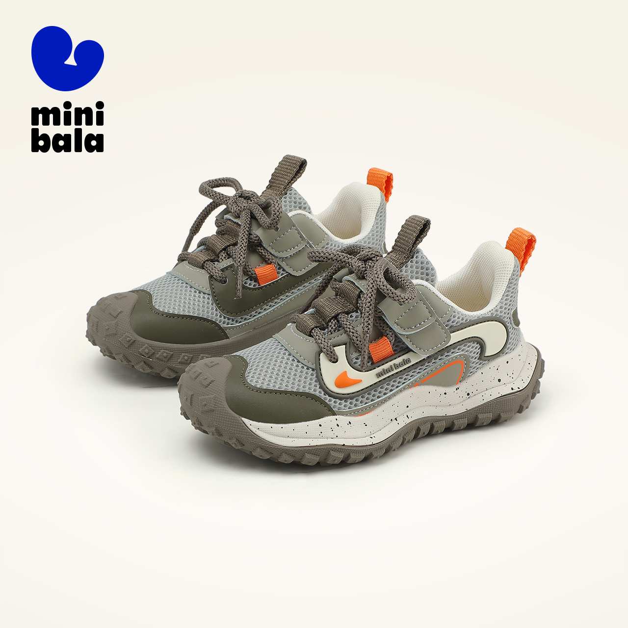 透气女童秋季运动鞋迷你巴拉巴拉