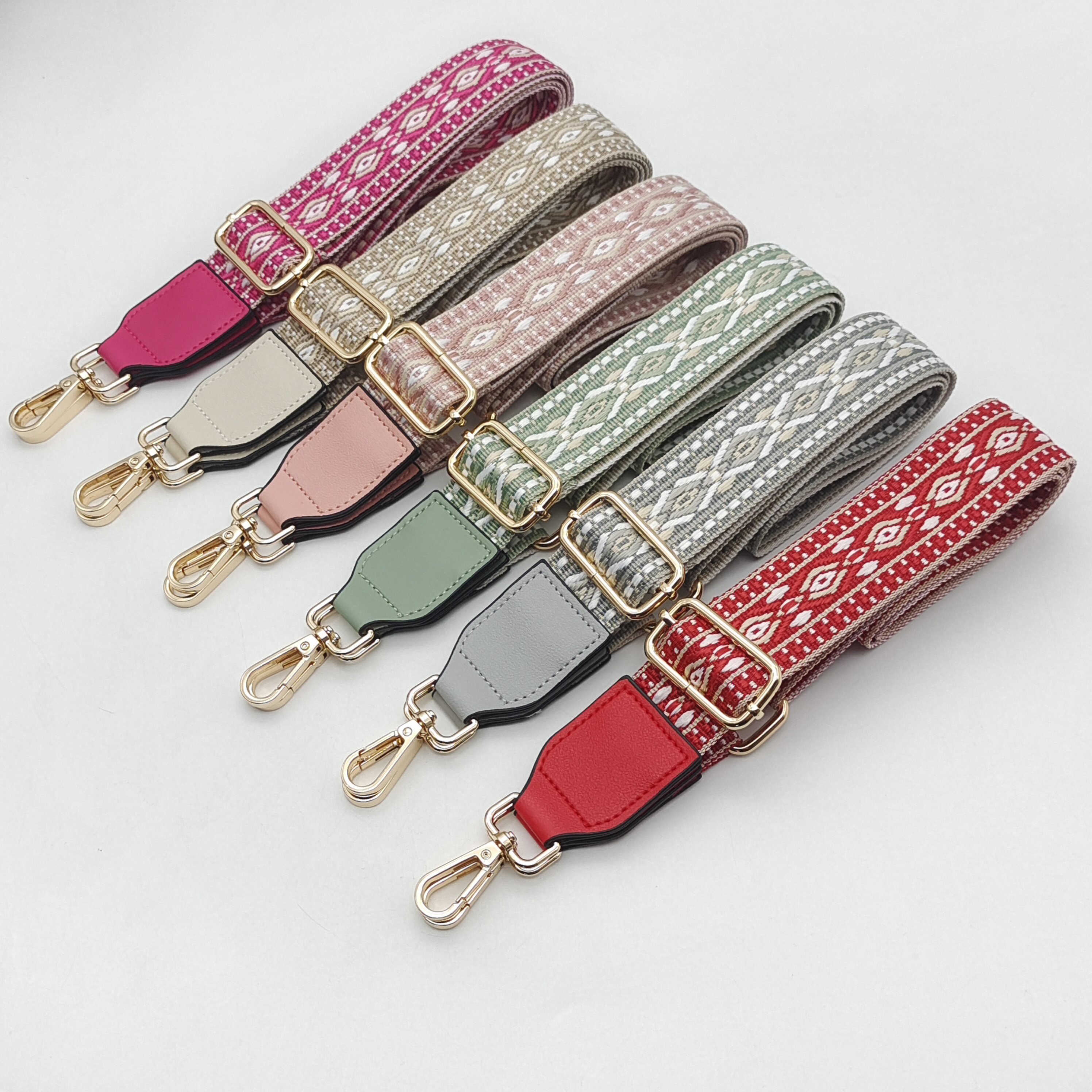 女包配件可调节斜跨民族风包带斜挎配件宽百搭替换背带单肩包背带