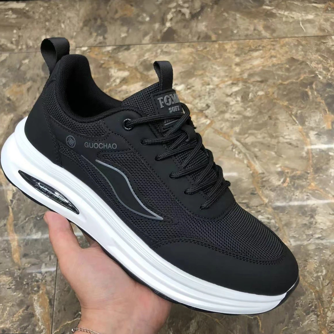 夏季网面透气百搭休闲运动男鞋