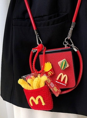 麦门m记适用小米mixflip2手机壳荣耀magicvflip2折叠屏razr60三星zflip7华为pocket2手提novaflip斜跨n3flip