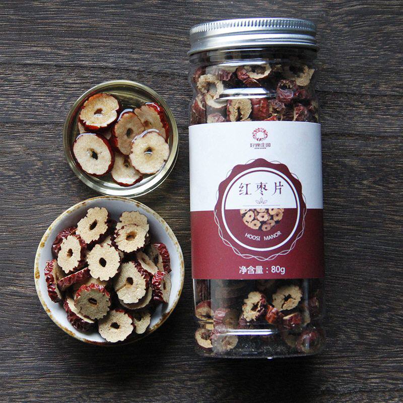 红枣片 80克源头厂家批发新疆大枣 红枣片罐装