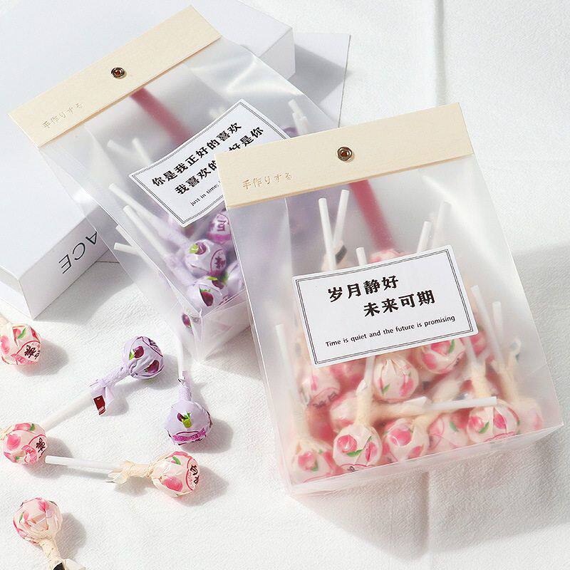 白桃棒棒糖水果硬糖喜糖果高颜值教师节礼物送人礼袋礼盒零食批发