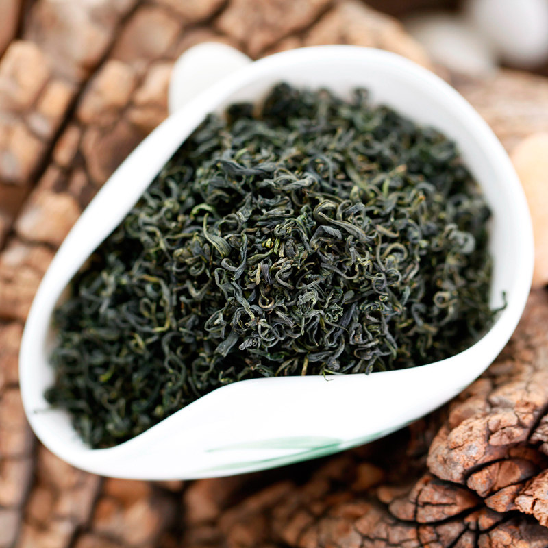 海馨崂山绿茶2023新茶叶散装炒青绿茶日照充足250g崂山茶125g*2袋