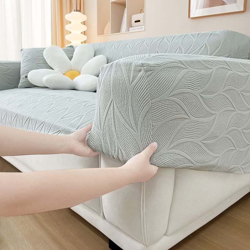 全包沙发套罩懒人弹力卍能沙发床包通用防滑防猫抓一体式全盖布