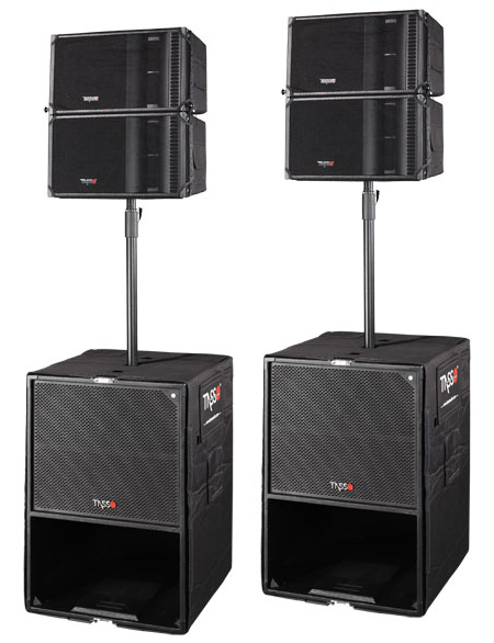 TASSO  T2+迪素线阵列演出音箱 进口单元 重量更轻