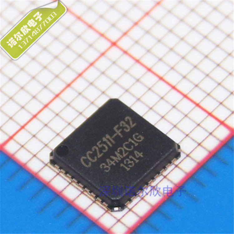 集成电路 CC2511F32RSPR TI/德州 QLP-36 无线收发芯片 原装现货