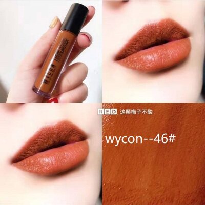 wycon哑光唇釉48吃土色4746持久