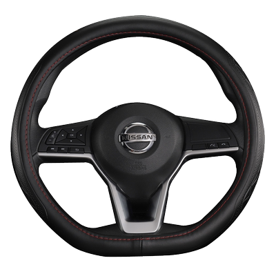 宝骏专用真牛皮免手缝方向盘套