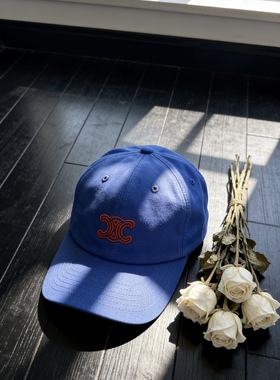 Mist Beads/明星同款凯旋门字母ins风简约百搭棒球帽减龄鸭舌帽